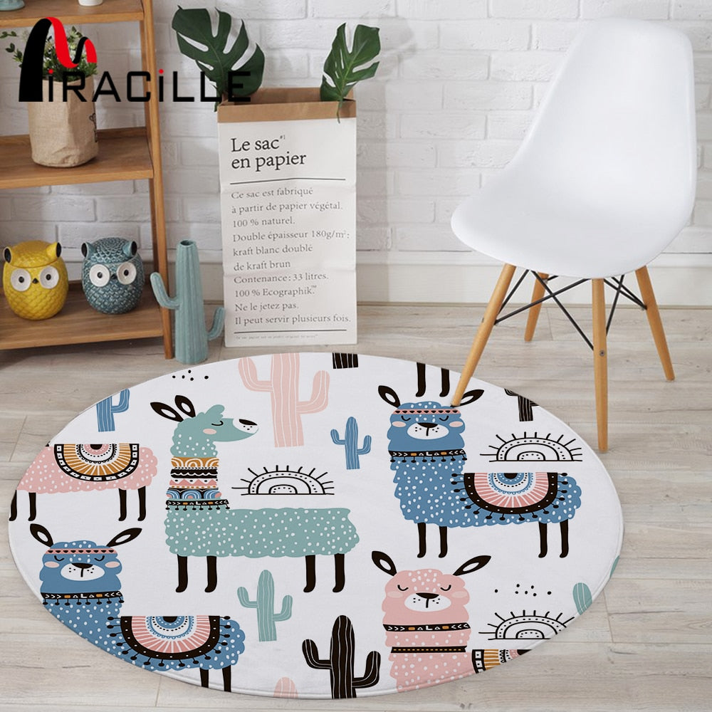 Tapis Rond Pour Salle À Manger – Image 3