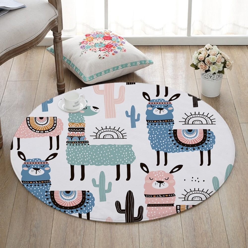 Tapis Rond Pour Salle À Manger – Image 2