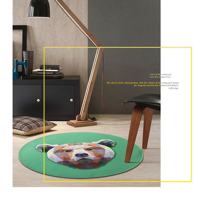 Tapis Rond Ours – Image 2