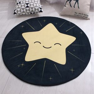Tapis Rond Etoile Magique