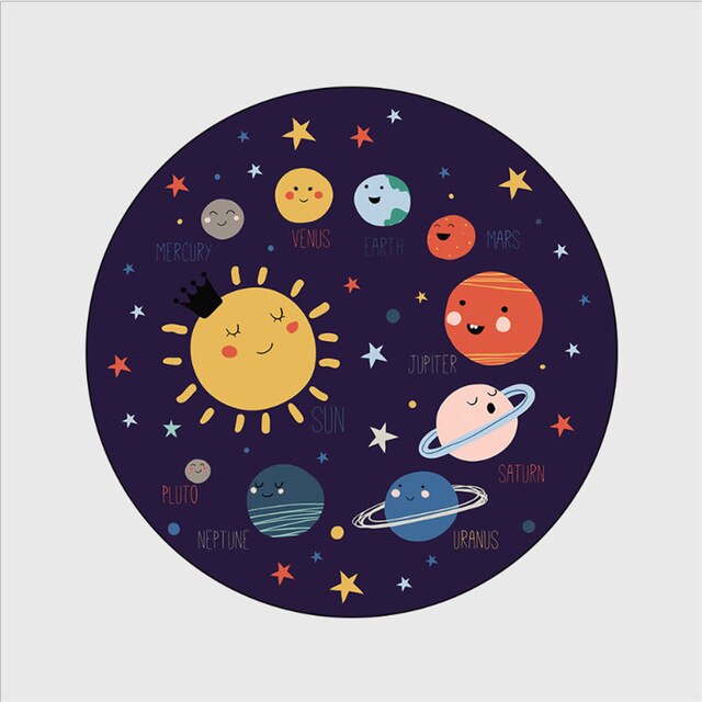 Tapis Rond Le Système Solaire – Image 2
