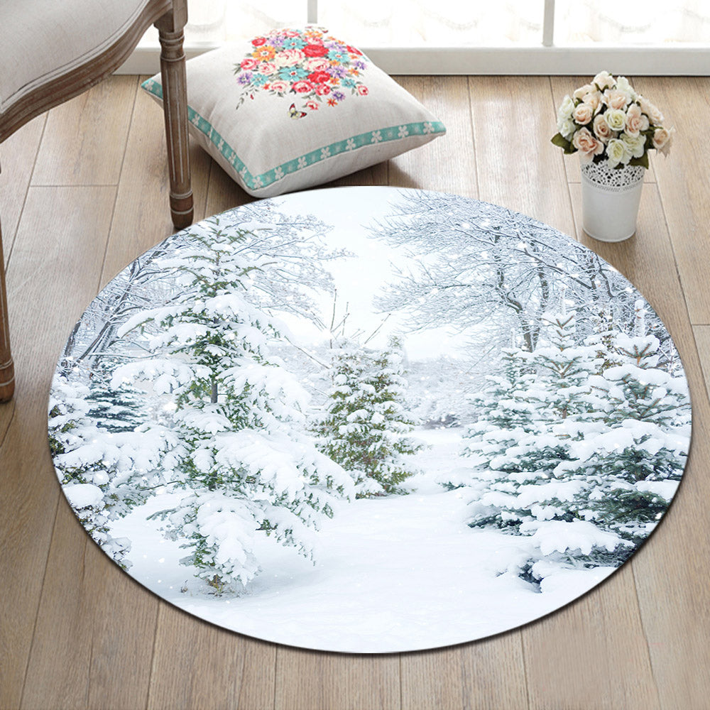 Tapis Rond Décoration Salon – Image 2