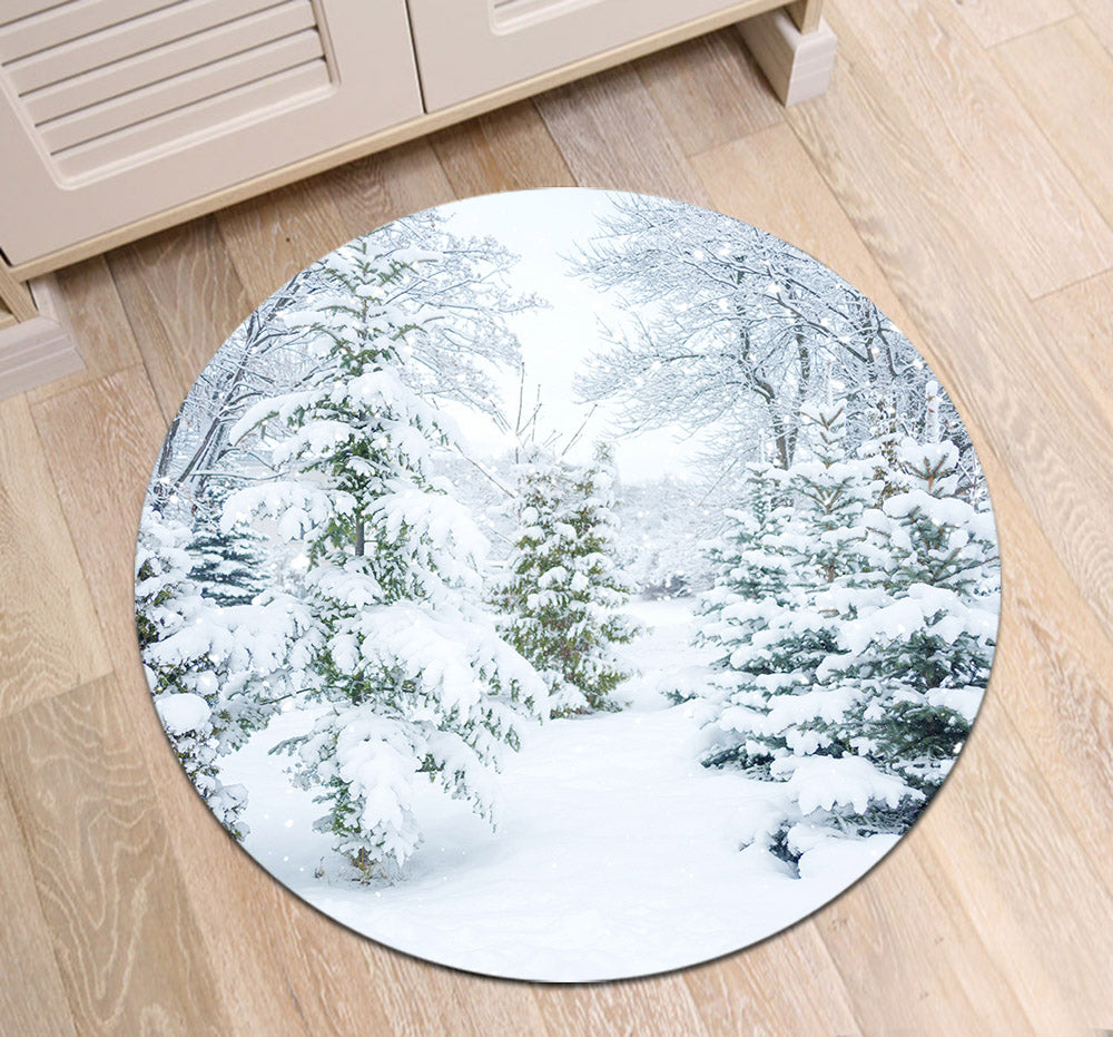Tapis Rond Décoration Salon – Image 3