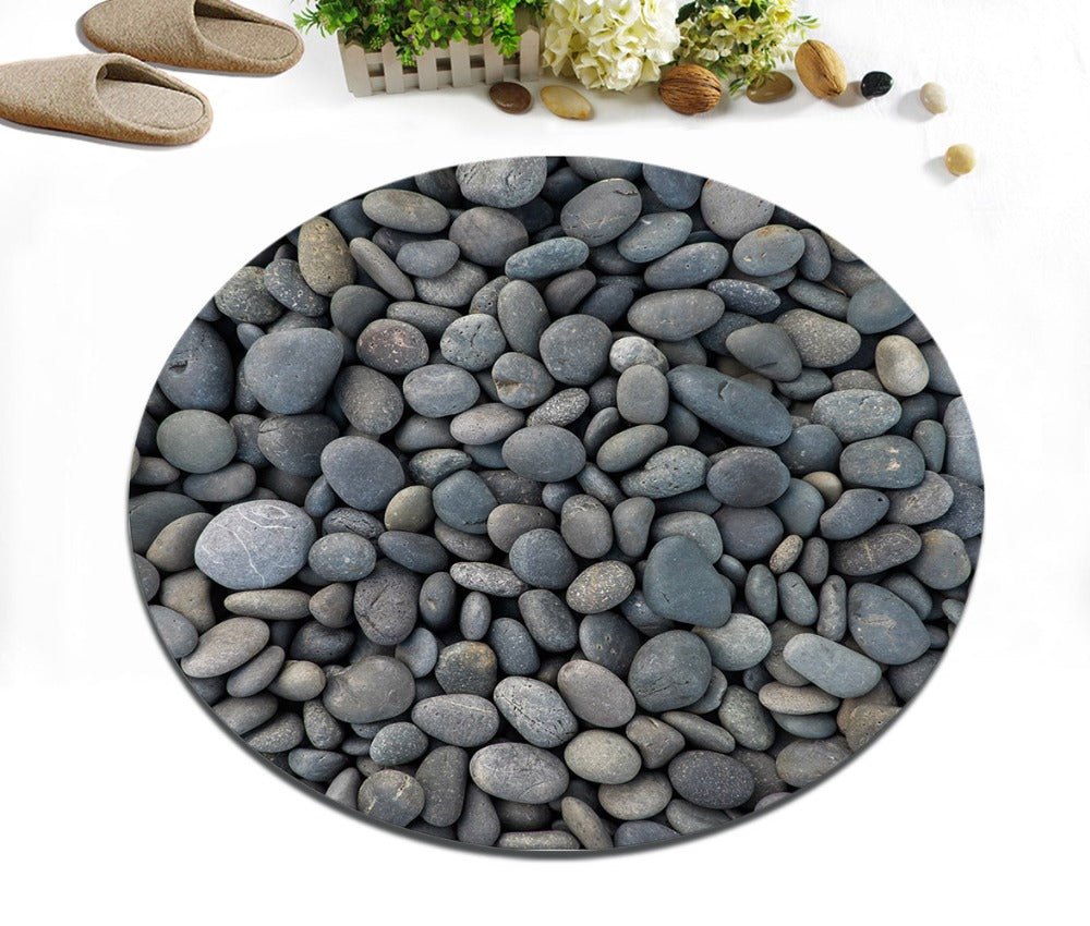 Tapis rond Galet – Image 4