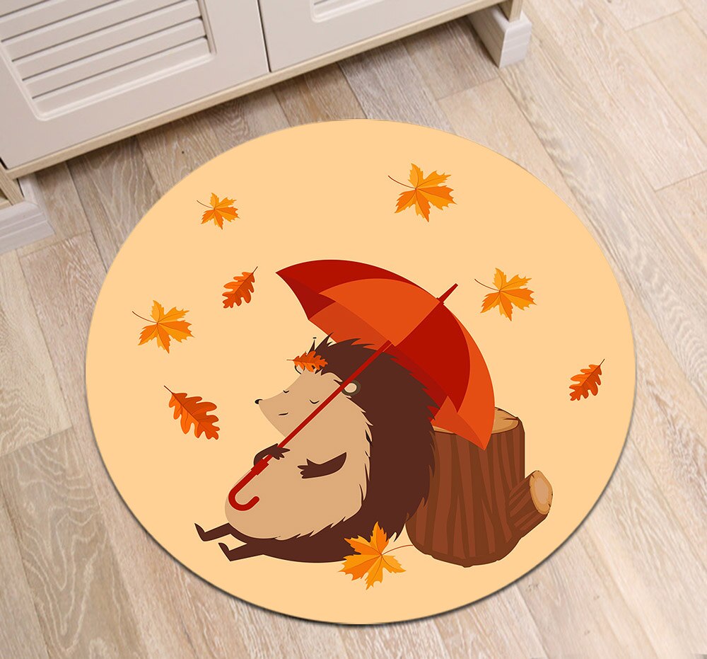 Tapis Rond Hérisson – Image 3