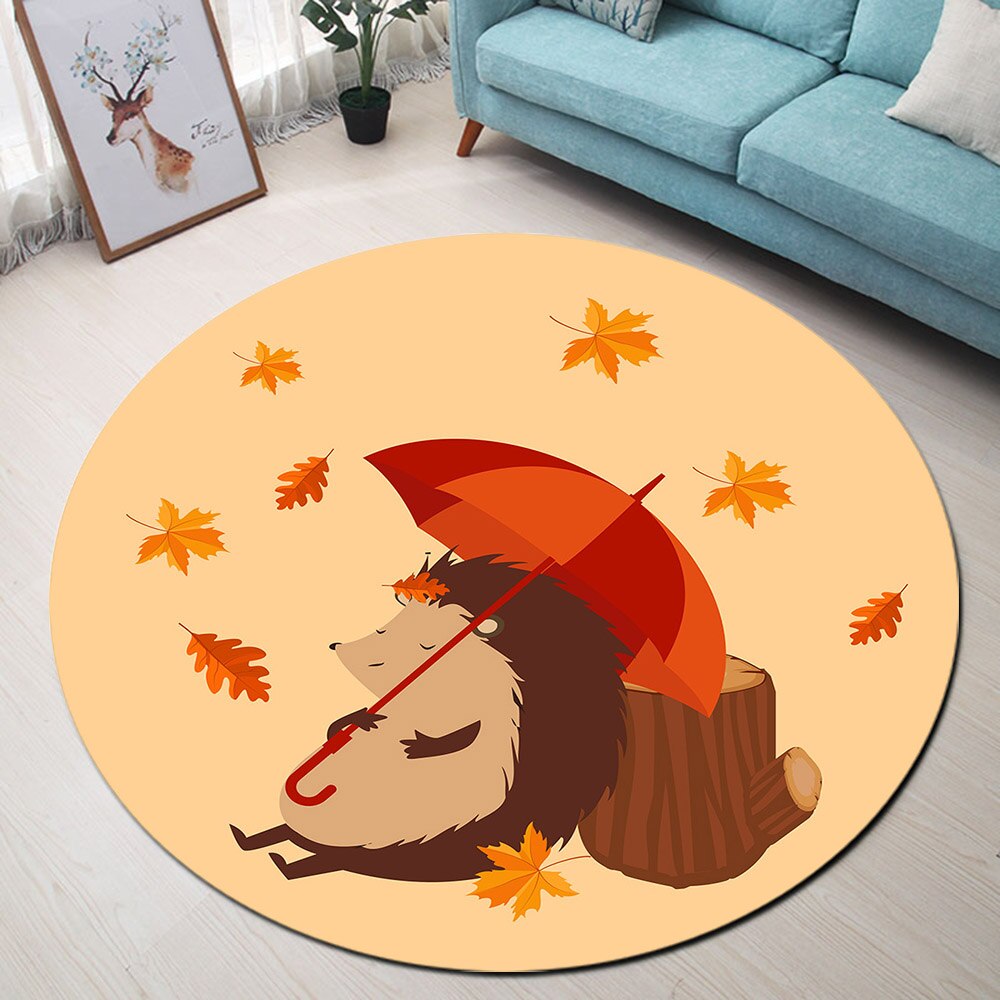 Tapis Rond Hérisson – Image 2