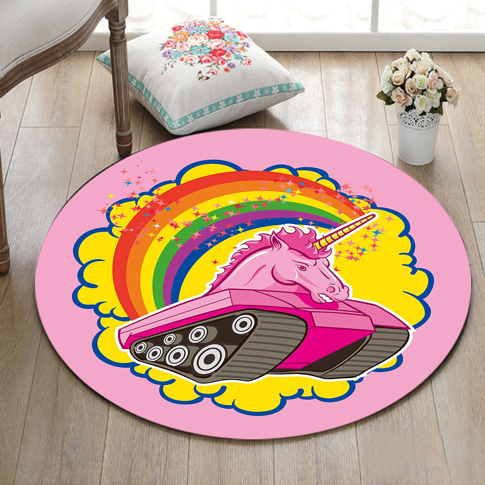Tapis Rond Amusant – Image 2