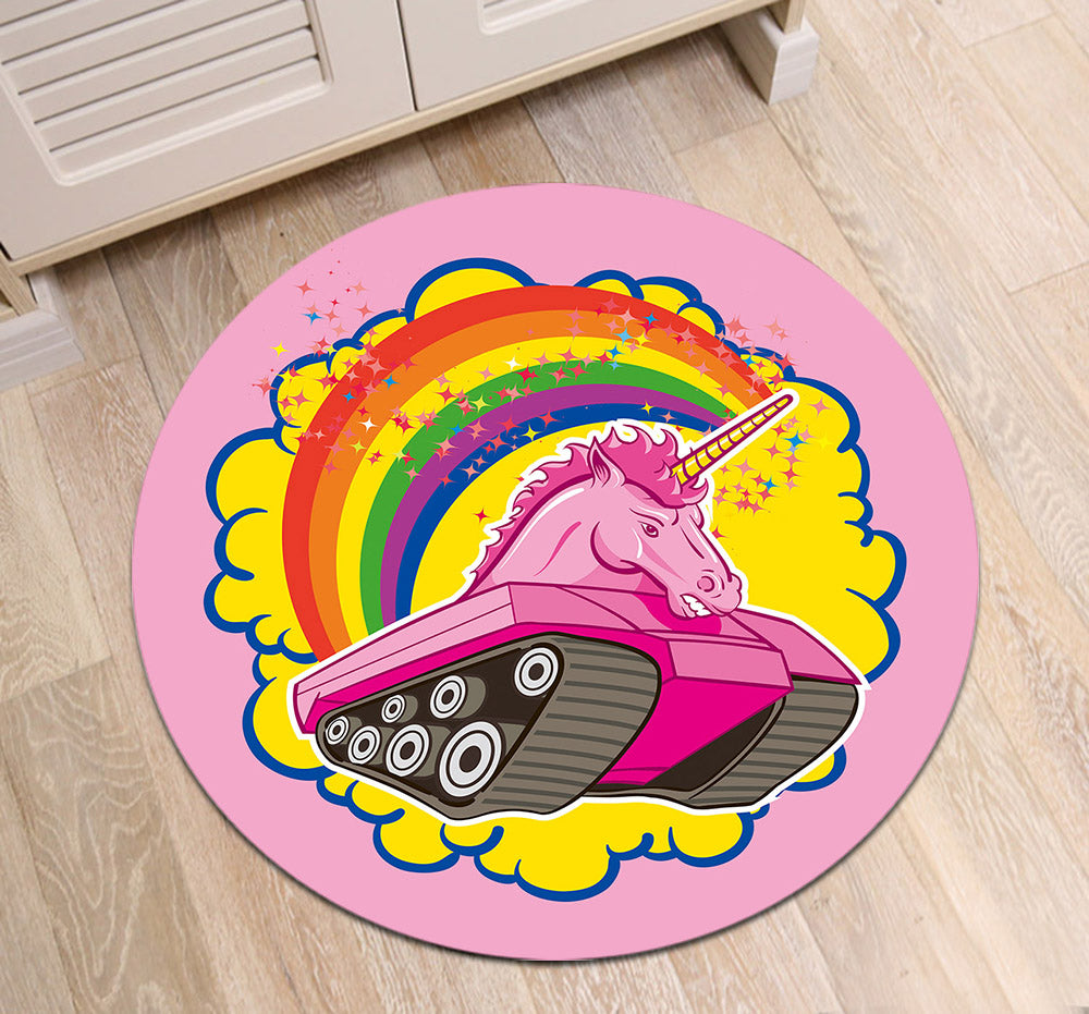Tapis Rond Amusant – Image 3