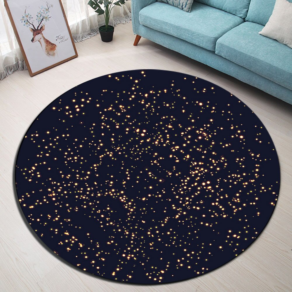 Tapis Rond Étoilé – Image 2
