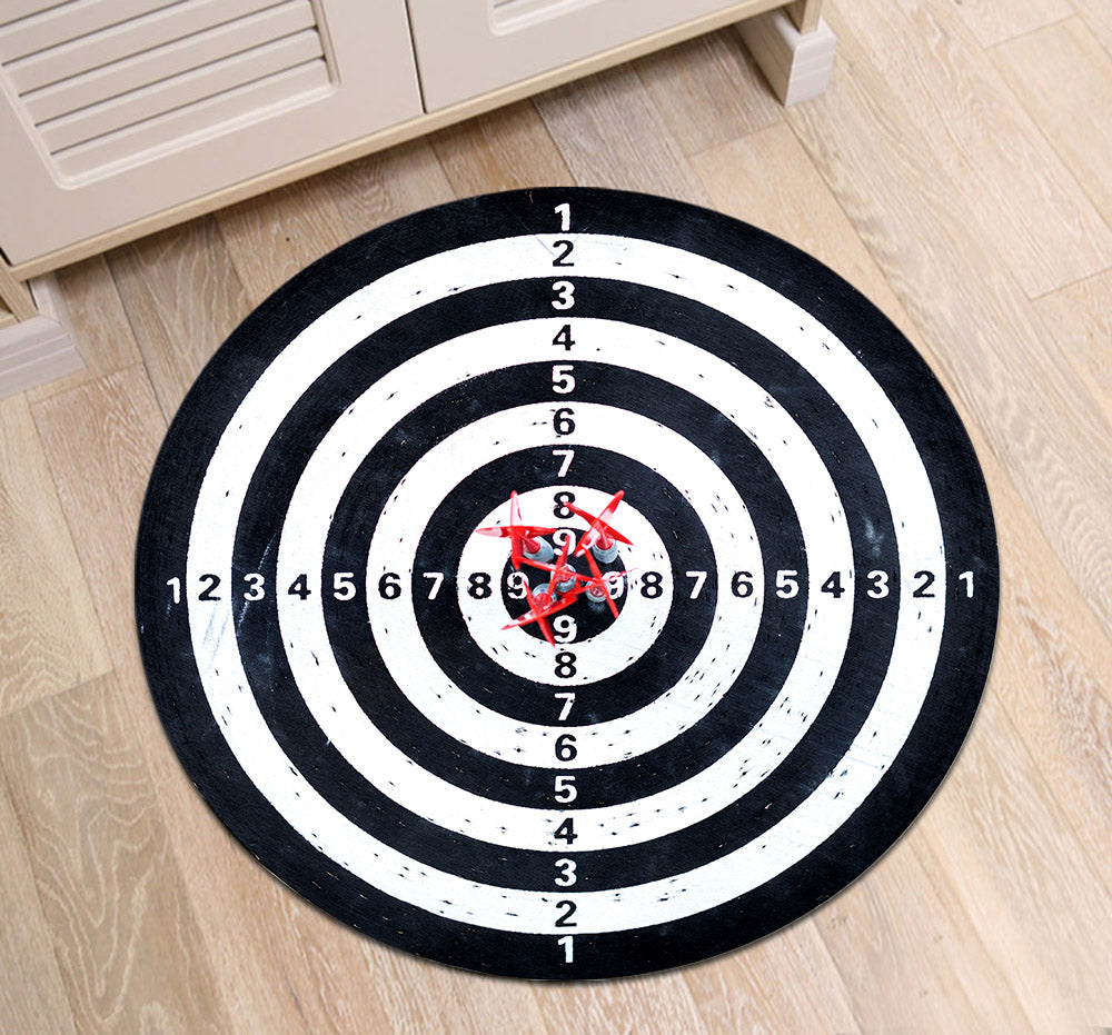 Tapis Rond Fléchette – Image 3