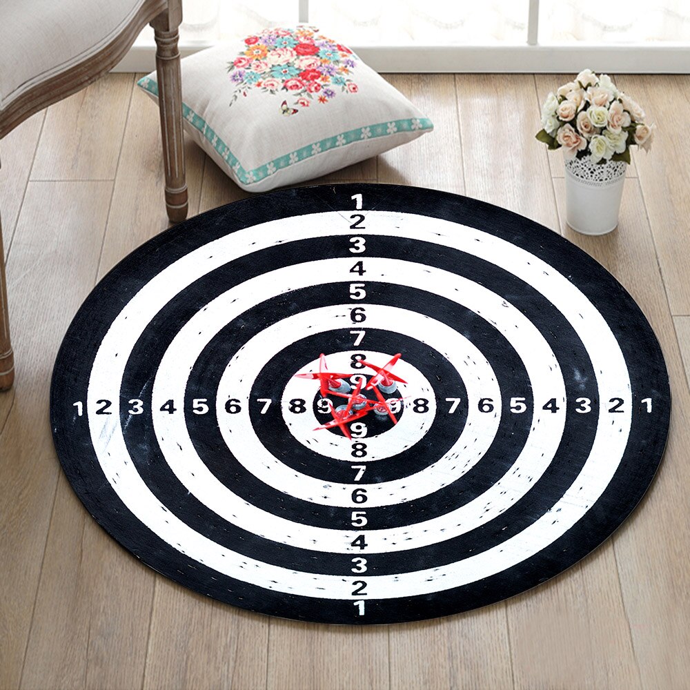 Tapis Rond Fléchette – Image 2