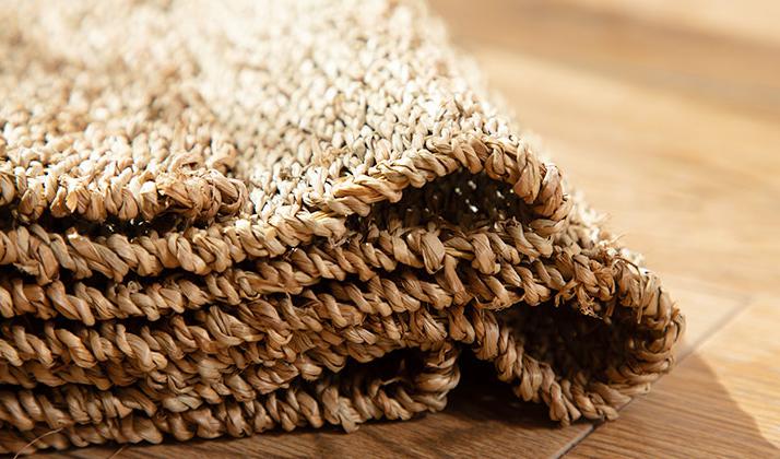 Tapis Rond Jute Design Atypique – Image 4