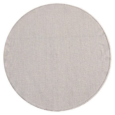 Tapis Rond en Jute Blanc – Image 4