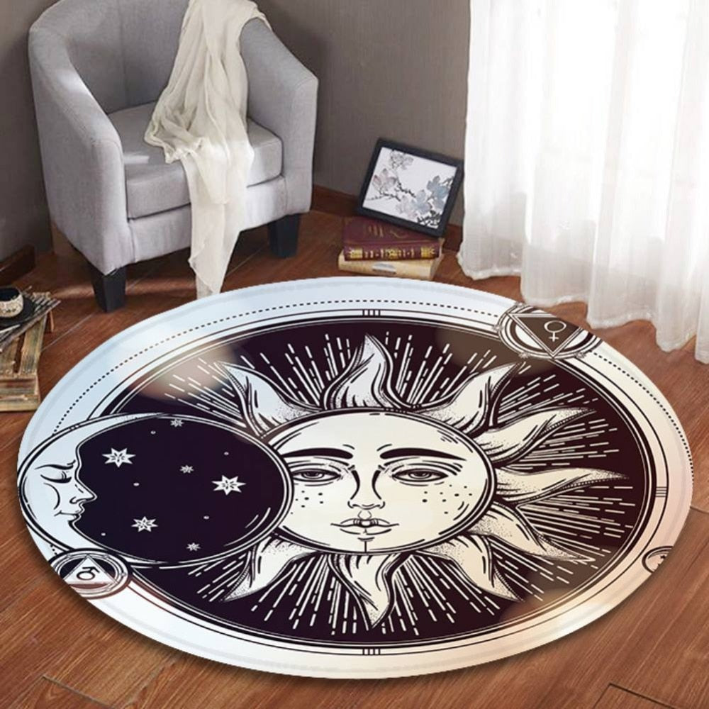 Tapis Rond Jour et Nuit – Image 2