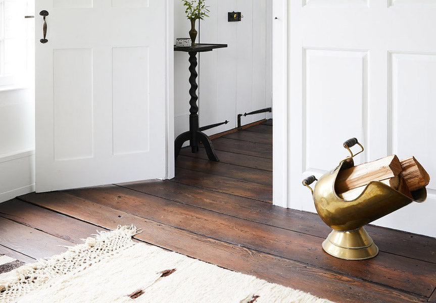 Rangement du bois à l'intérieur