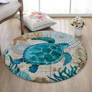 Tapis Rond Coquillage