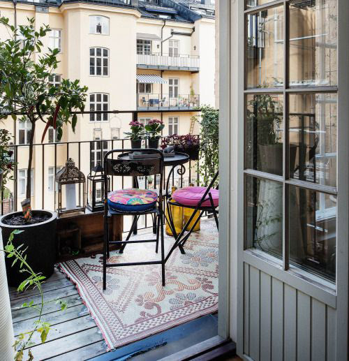 Balcon Cosy et Végétal