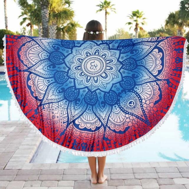 Tapis De Plage Rond