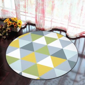 Tapis Rond Généreux