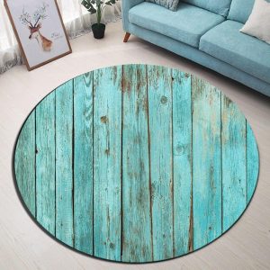 Tapis Rond Ancien