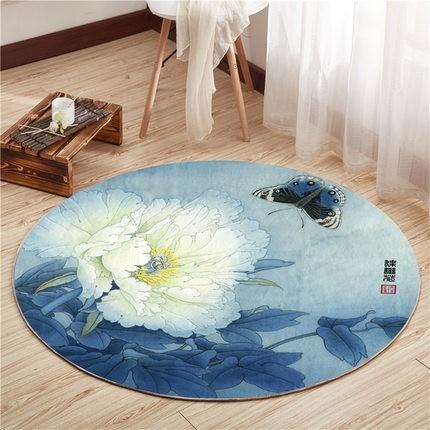 Tapis Rond Asiatique