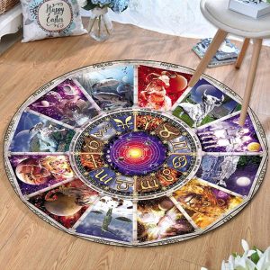 Tapis Rond Astrologie