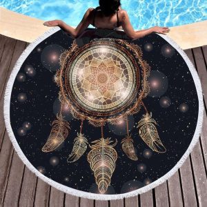 Tapis Rond Attrape Rêve