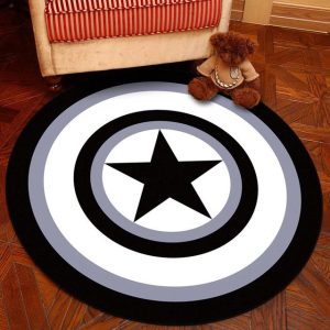 Tapis Rond Étoile