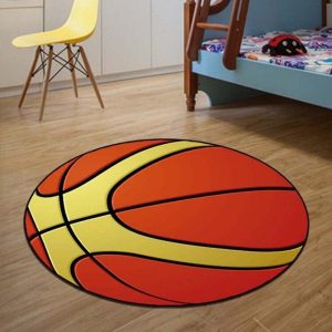 Tapis Rond Ballon De Basketball
