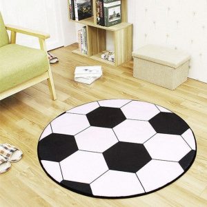 Tapis Rond Ballon De Foot