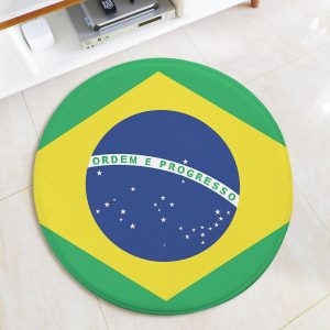 Tapis Rond Brésil