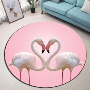 Tapis Rond Cœur
