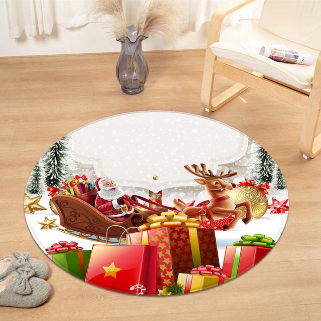 Tapis Rond Cadeau