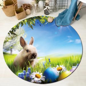 Tapis Rond Campagne