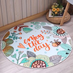 Tapis Rond Enjoy the day
