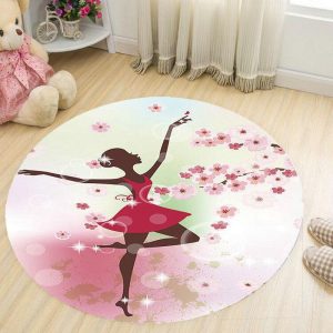 Tapis Rond Danseuse