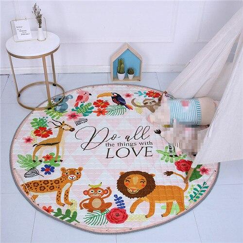 Tapis Rond Dessin