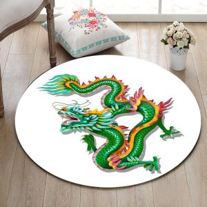 Tapis Rond Dragon