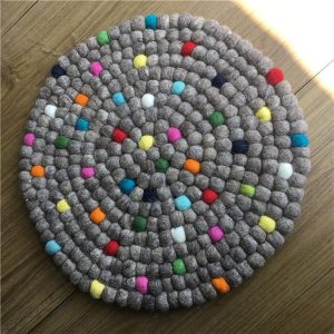 Tapis Rond Feutre