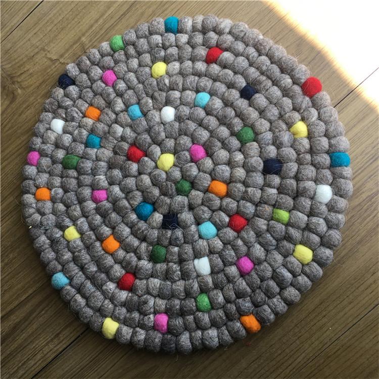 Tapis Rond Feutre