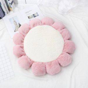 Tapis Rond Belle Fleur