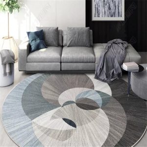 Tapis Rond Formes Géométriques