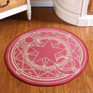 Tapis Rond Fushia