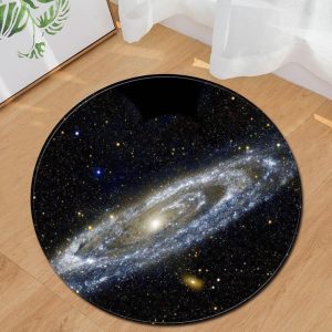 Tapis Rond Galaxie