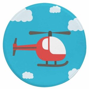 Tapis Rond Hélicoptère