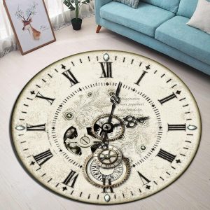 Tapis Rond Horloge