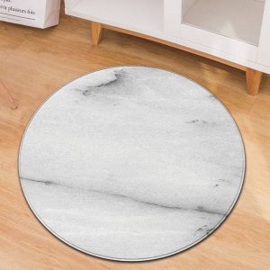 Tapis Rond Imitation Carrelage