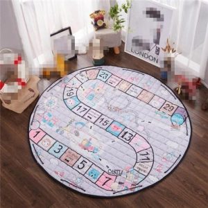 Tapis Rond Jeu De l'Oie
