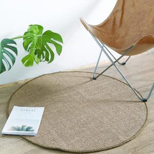Tapis Rond Jute Naturelle