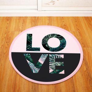 Tapis Rond Love